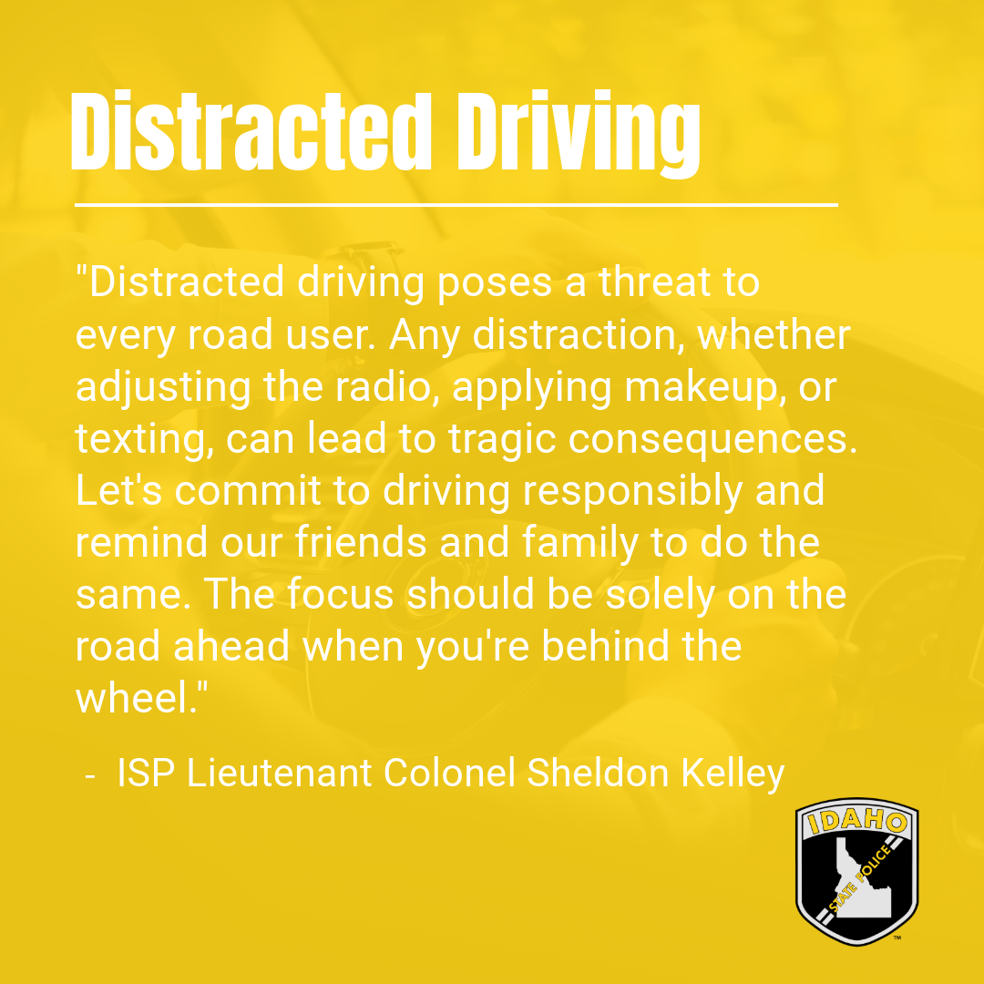 Distracted Driving graphic