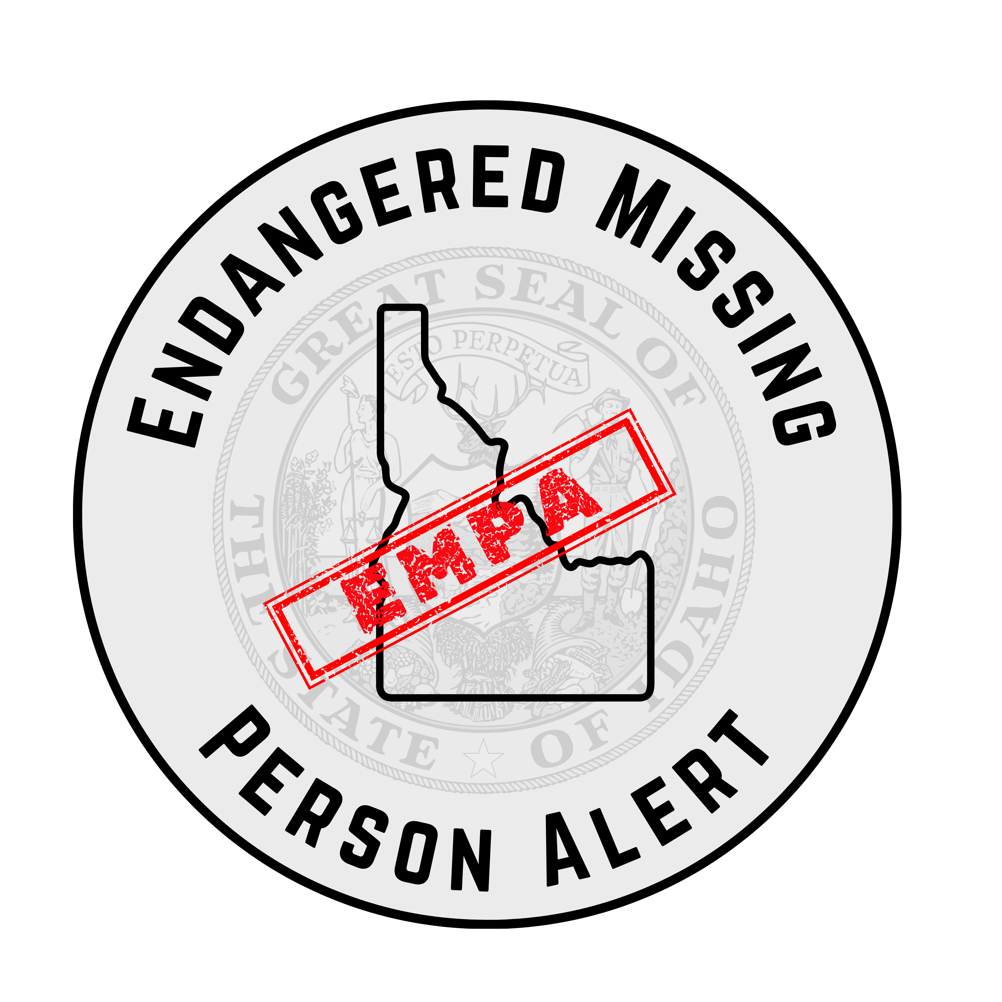 Endangered Missing Person Alert logo - Large