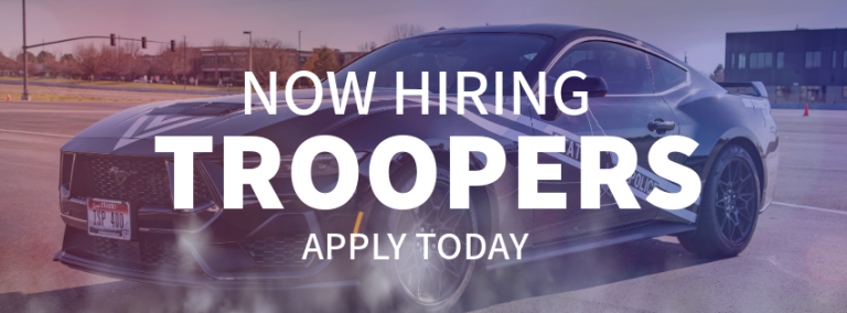 Trooper hiring graphic