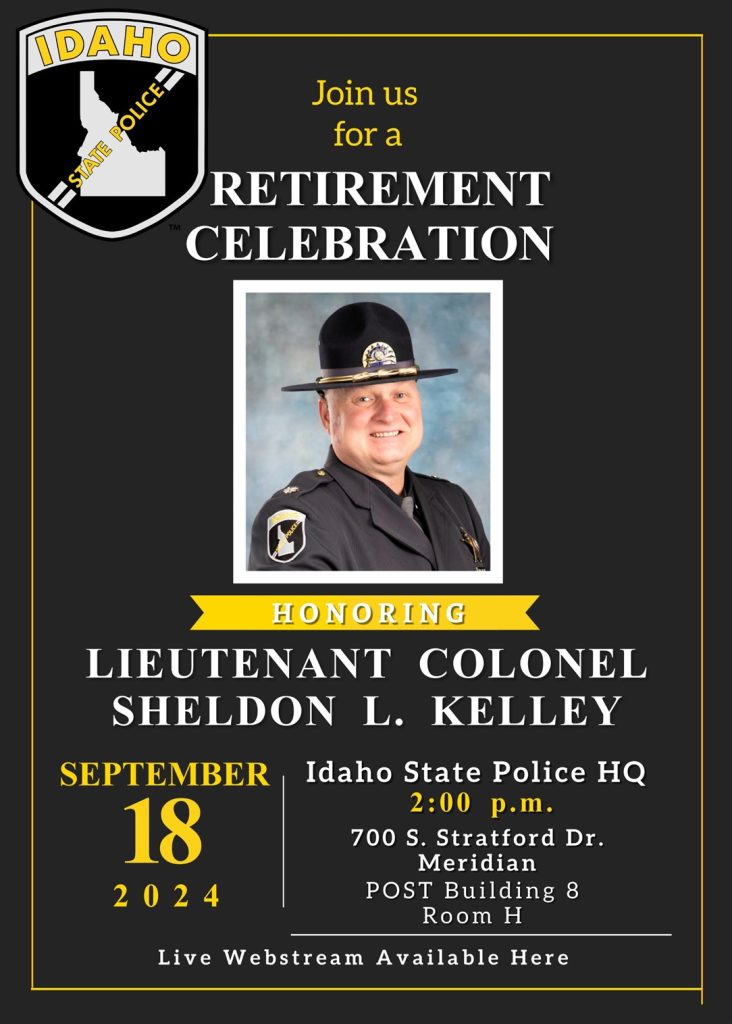 Lieutenant Colonel Kelley retirement graphic