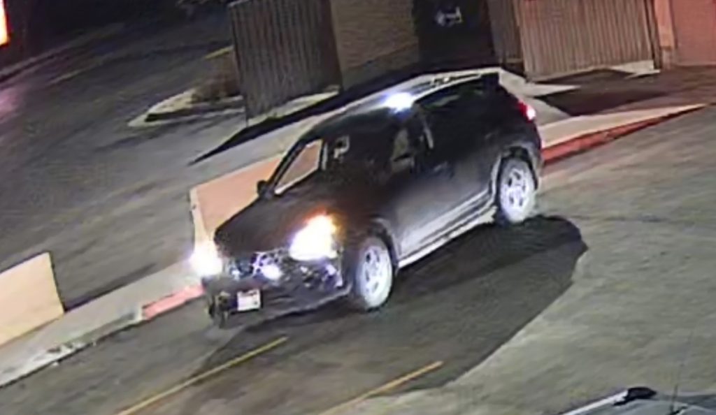 District 4 hit-and-run suspect vehicle. Seeking the public's help to identify.