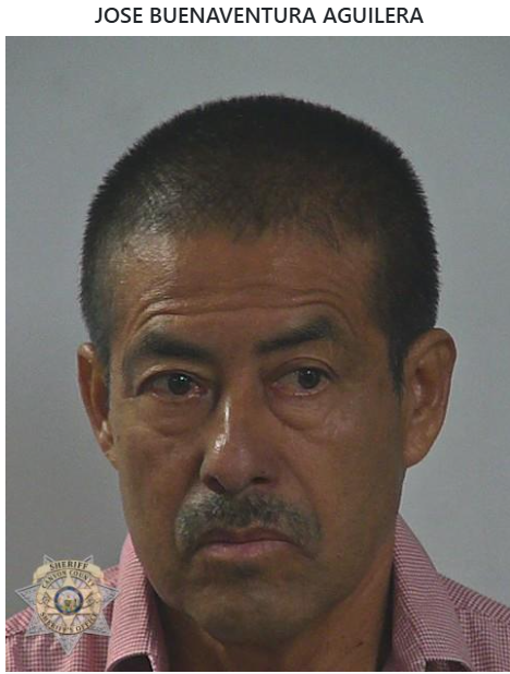 Jose Buenaventura Aguilera 2026 jail booking photo for public assistance in ongoing investigation