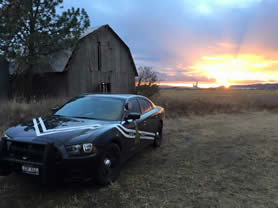 ISP Charger with an Idaho barn